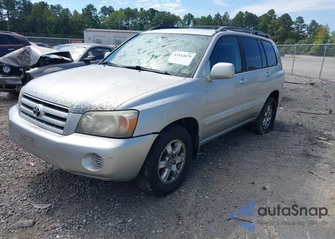 2006 Toyota Highlander V6 из США, поврежденный, VIN JTEDP21A360122033